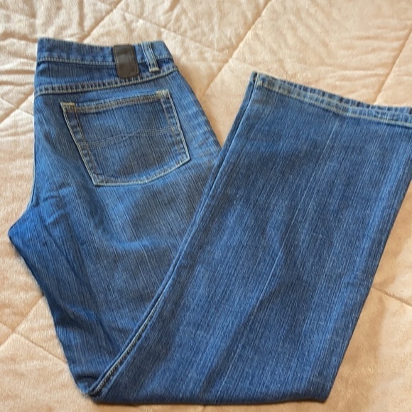 Denim laboratory flare leg Jean - Picture 5 of 10